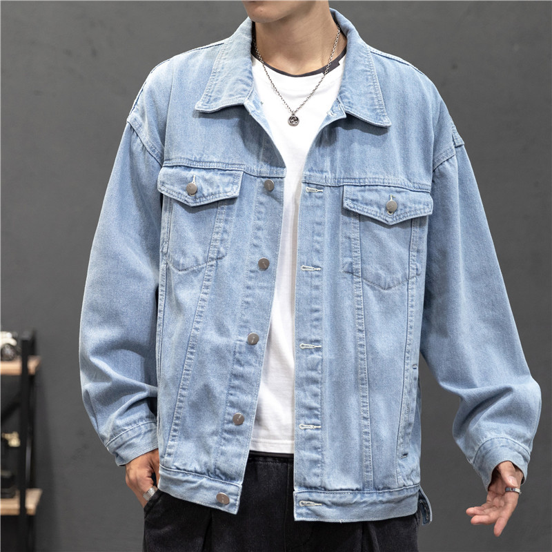 Street Fashion Jeans Men - New Denim Jacket Men Vintage Jean