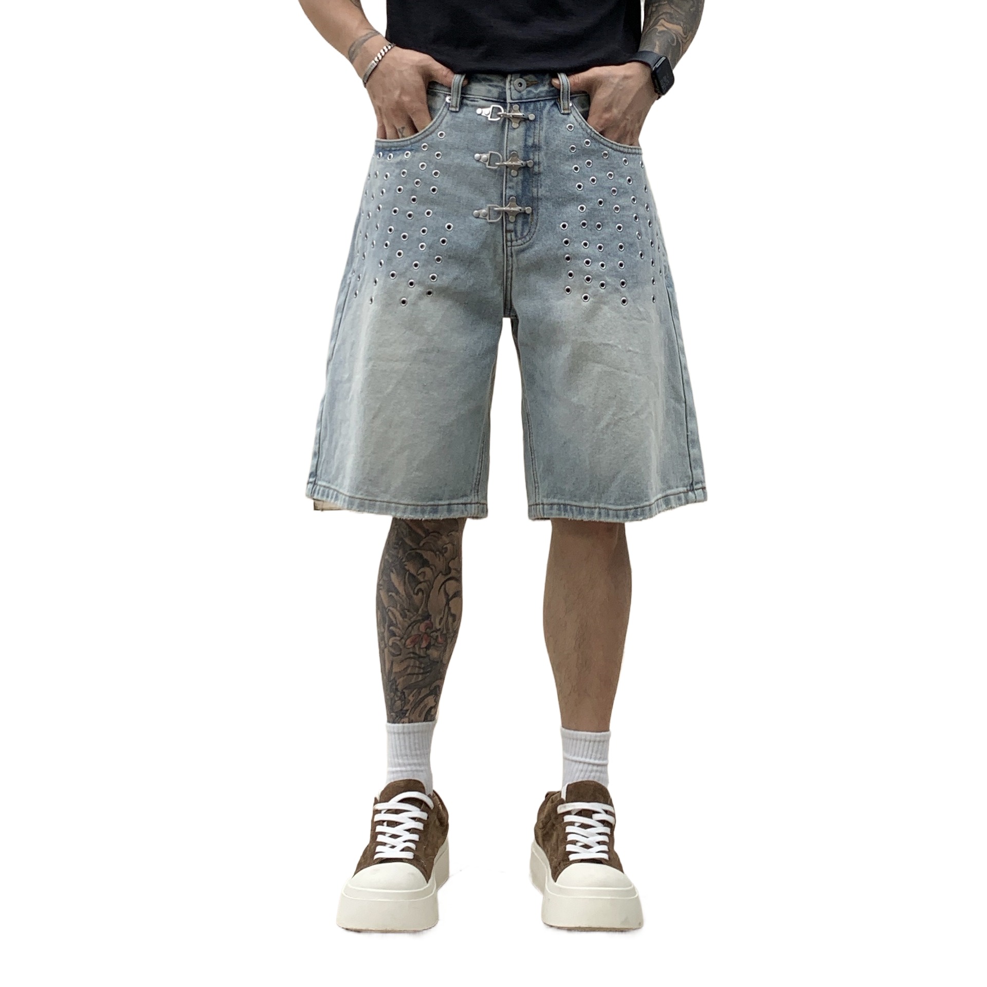 Street Fashion Jeans - Men's Fashion Loose Fit Vibe Style
