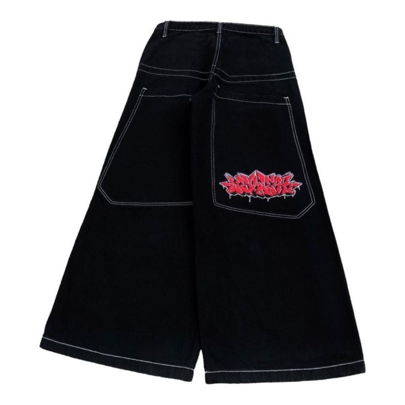 Street Fashion Jeans - American Fashion Hip Hop Oversized Loose