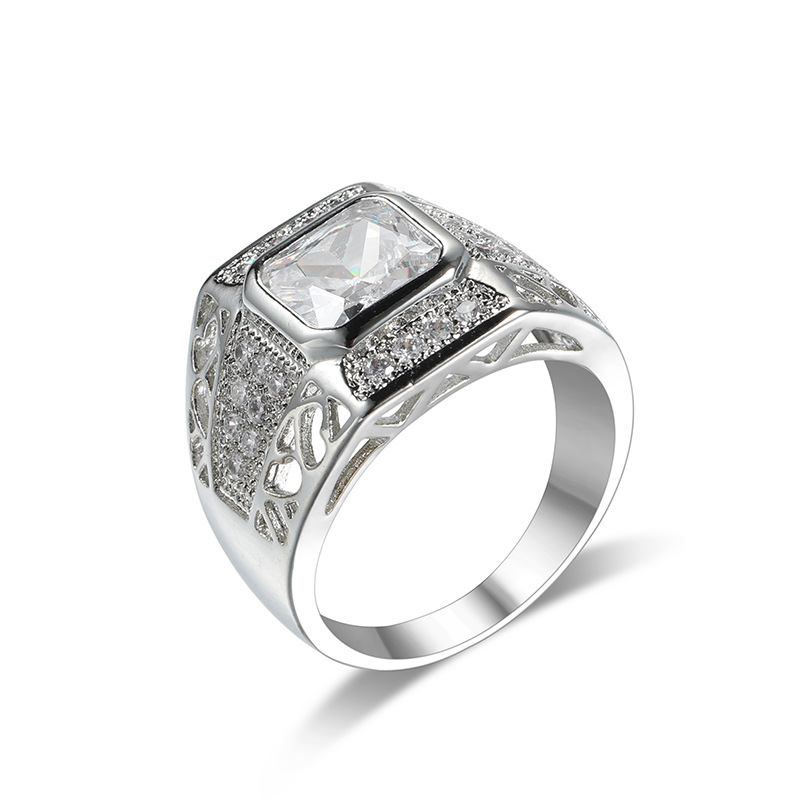 Street Fashion Rings - Luxury 925 Sterling Silver Hip Hop