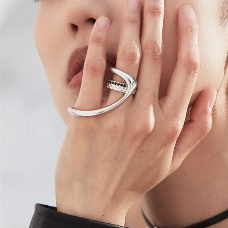 VENTFILLE 925 Sterling Silver  - Street Fashion Rings 评论和价格