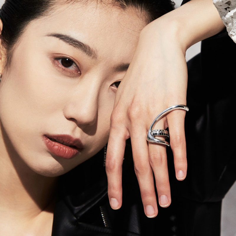 VENTFILLE 925 Sterling Silver  - Street Fashion Rings 评论和价格