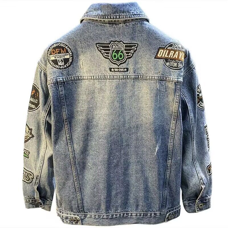 Men High Street Embroidery Pat - Street Fashion Hong Kong 评论和价格