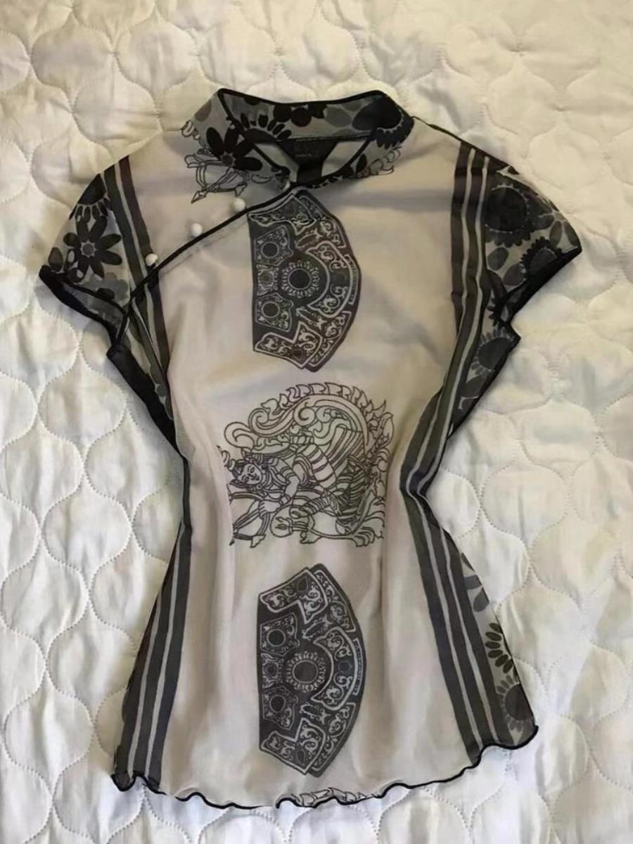 Elegant Slimming Improved  Pri - Street Fashion In Chinese 评论和价格