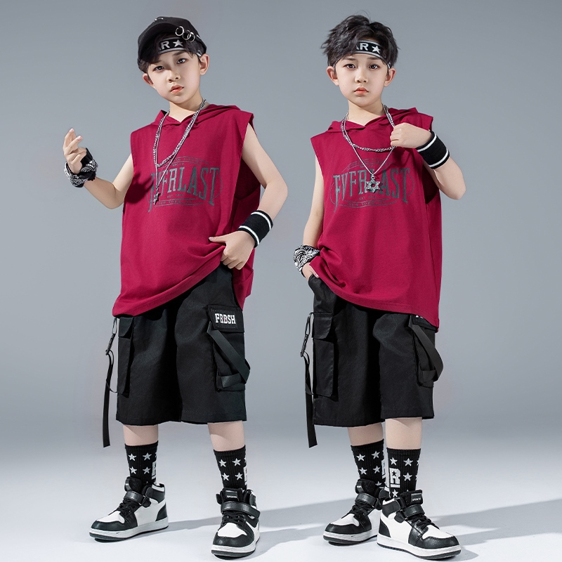Street Dance Performance Suit  - Street Fashion Boy 评论和价格