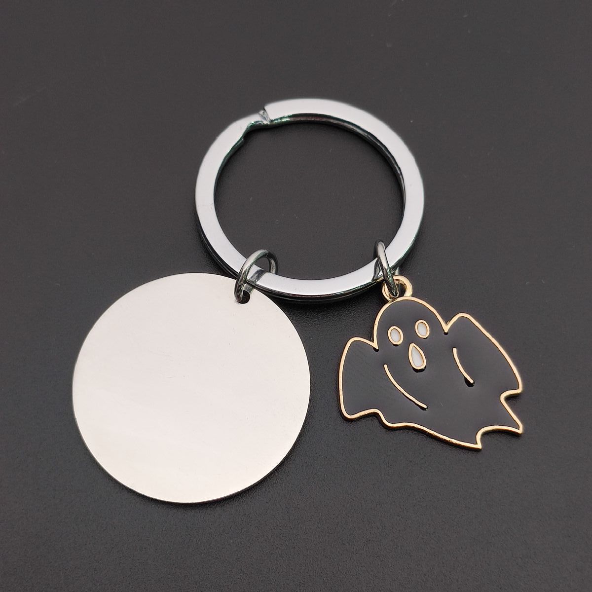 Creativity  Metal Keychain Hal - Street Fashion Rings 评论和价格