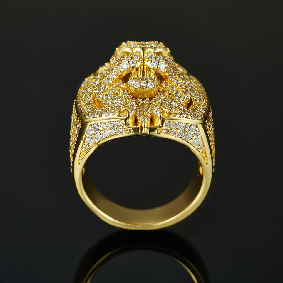 D Color Full Moissanite Diamon - Street Fashion Rings 评论和价格