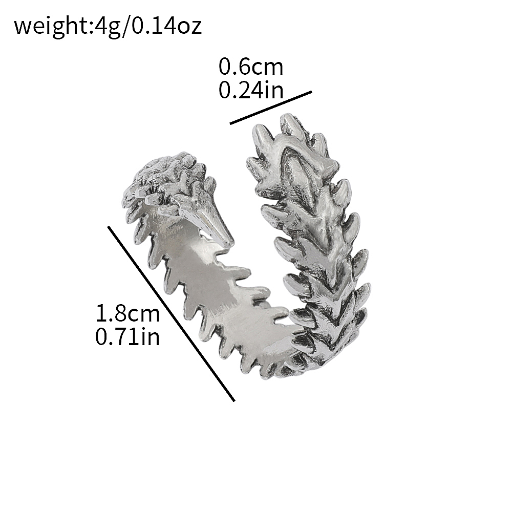 Vintage Punk Centipede Couple  - Street Fashion Rings 评论和价格