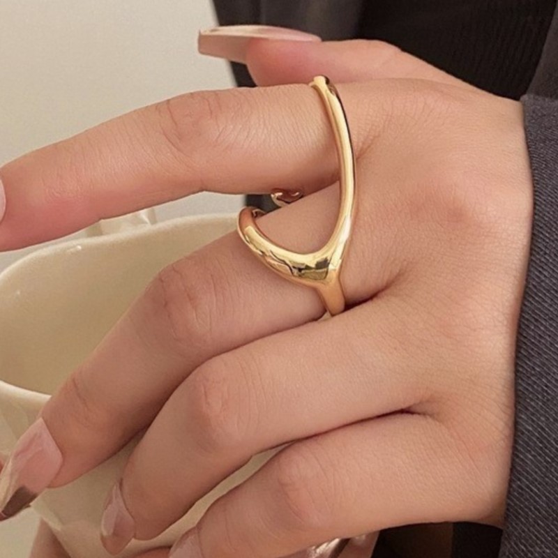 PANJBJ 925 Sterling Silver Lin - Street Fashion Rings 评论和价格