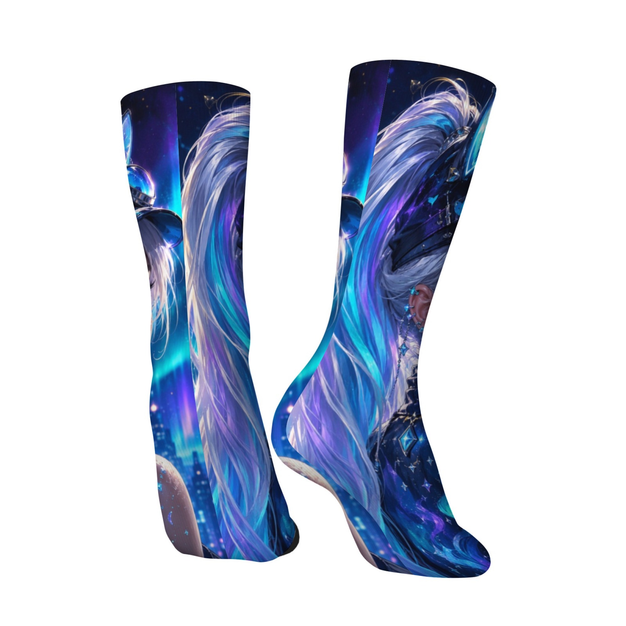 Hip-hop Rock Girl Printed Men' - Quirky Street Fashion 评论和价格