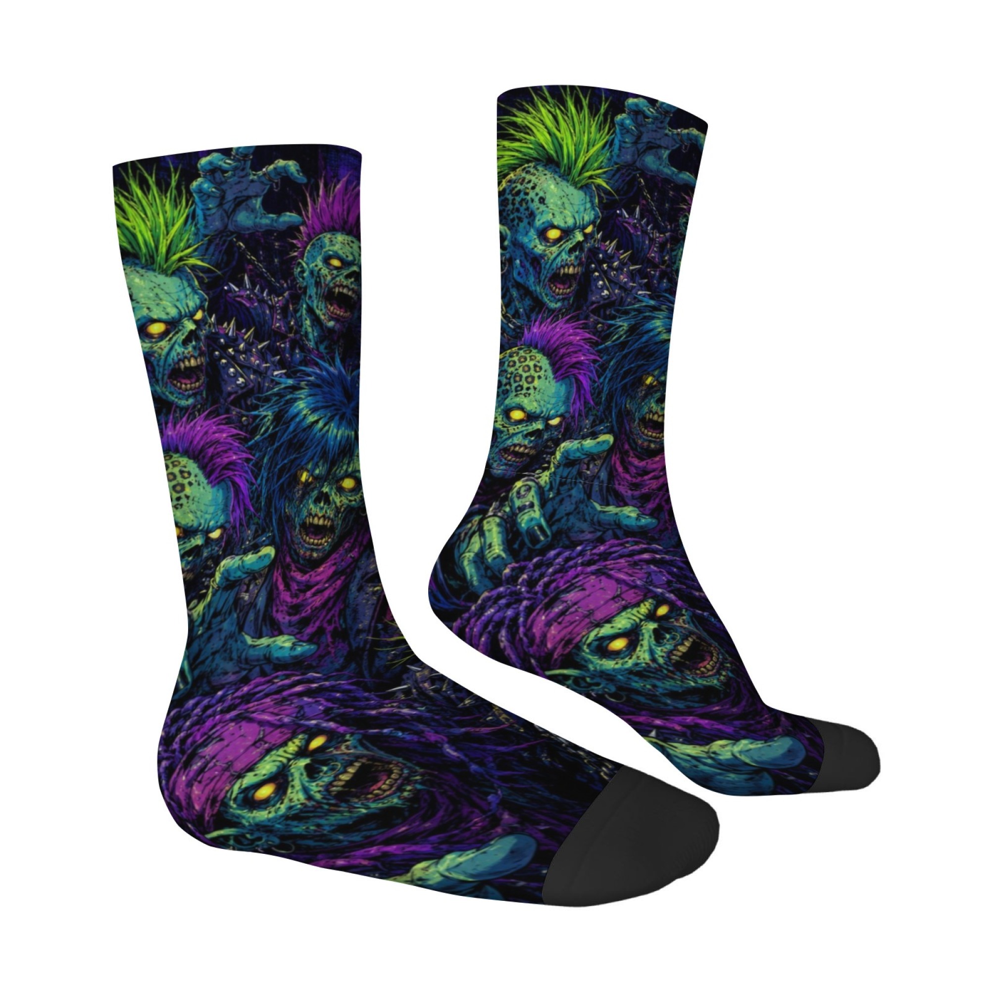 Gothic Hip-hop Skull Print Men - Quirky Street Fashion 评论和价格