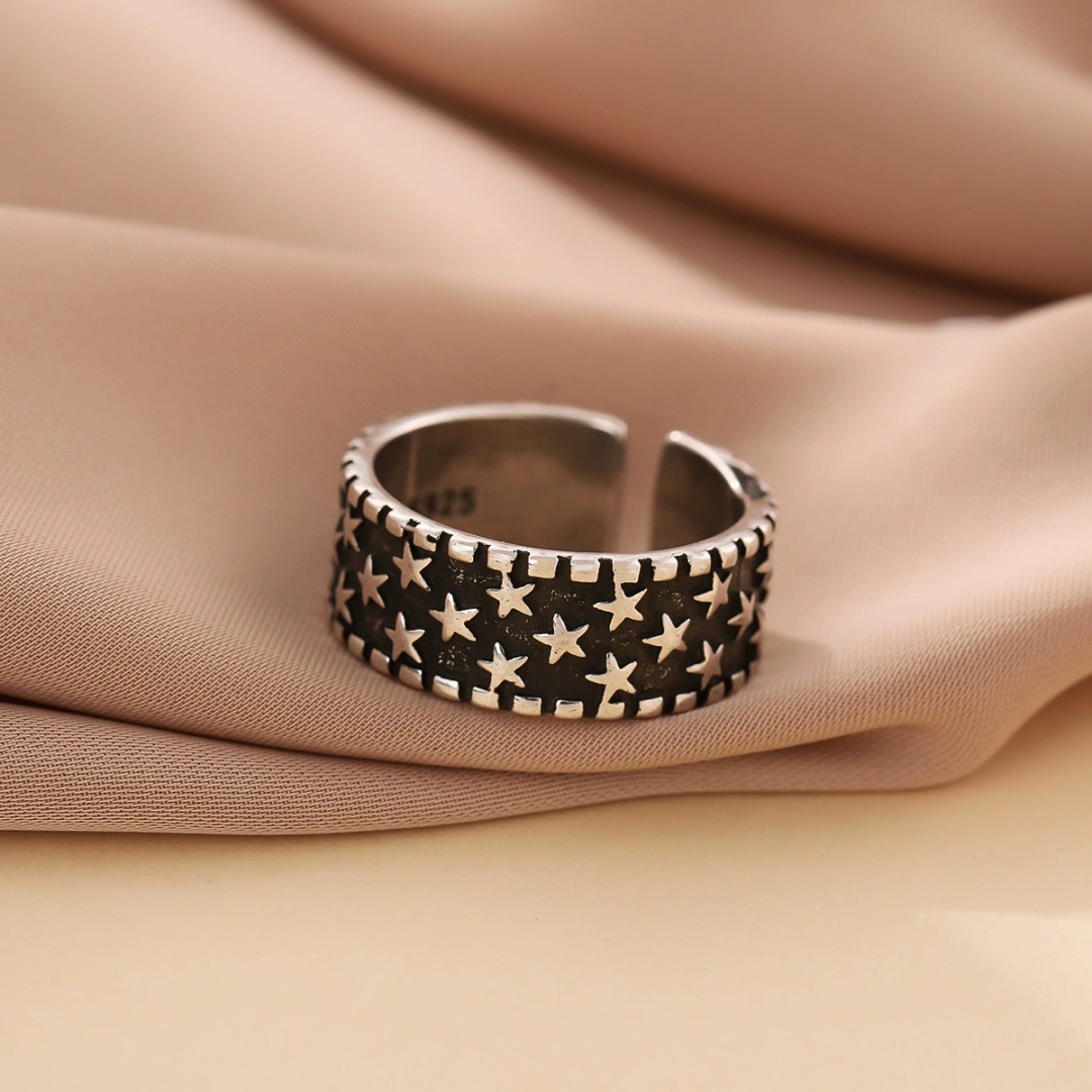 Hot selling new 925 sterling s - Street Fashion Rings 评论和价格