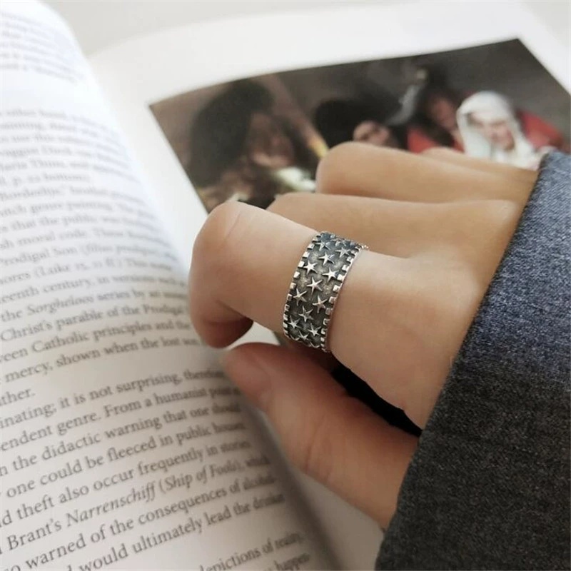 Hot selling new 925 sterling s - Street Fashion Rings 评论和价格
