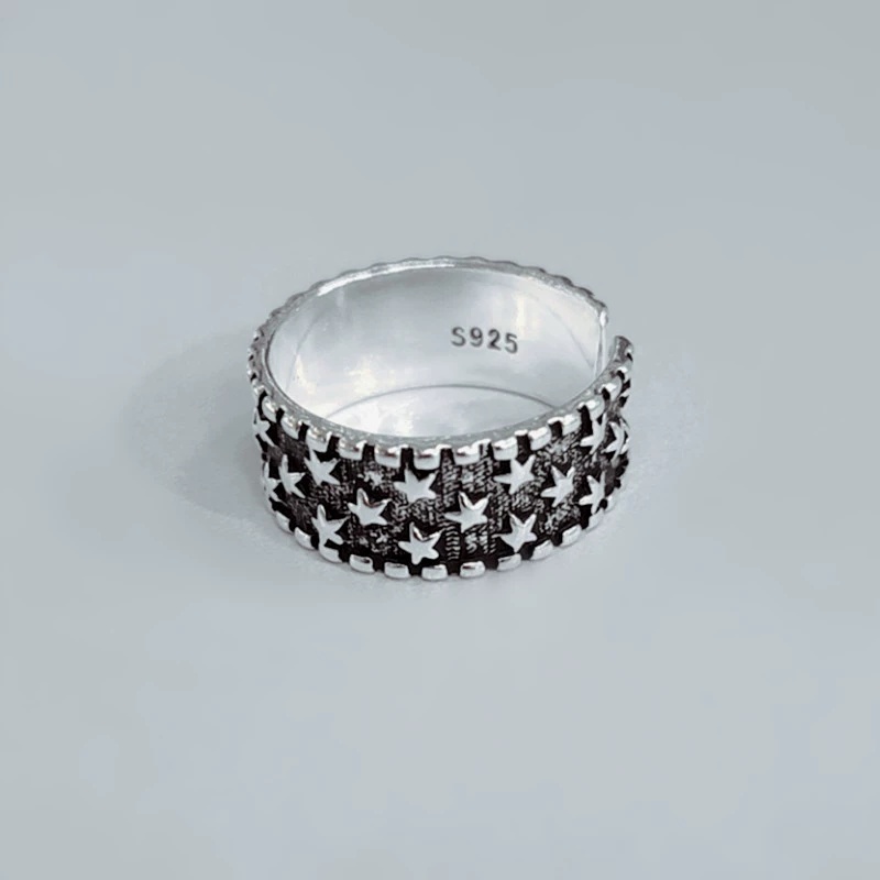 Hot selling new 925 sterling s - Street Fashion Rings 评论和价格