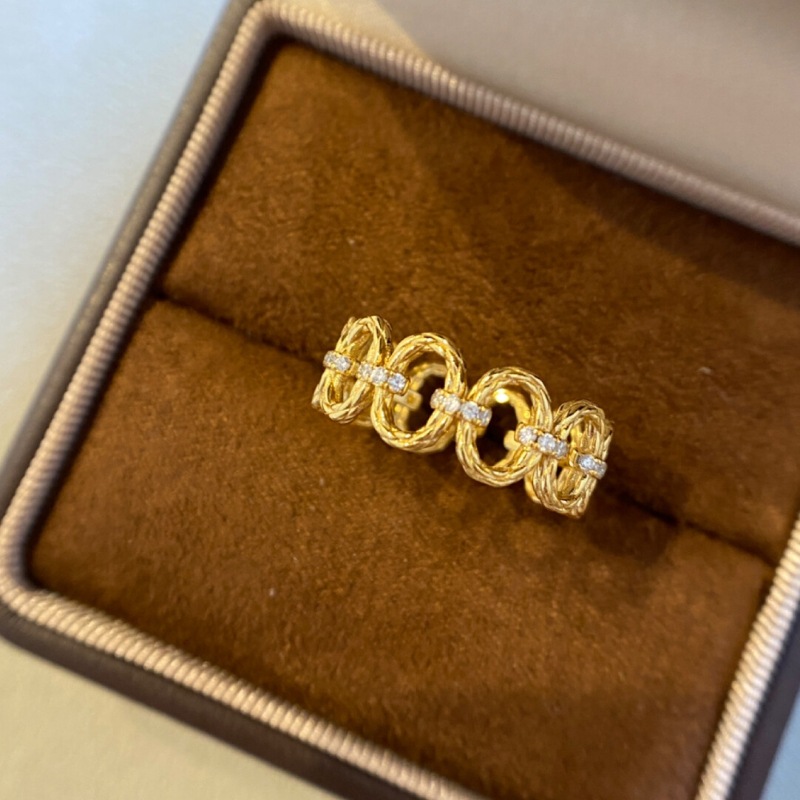Minimalist hip-hop style hollo - Street Fashion Rings 评论和价格