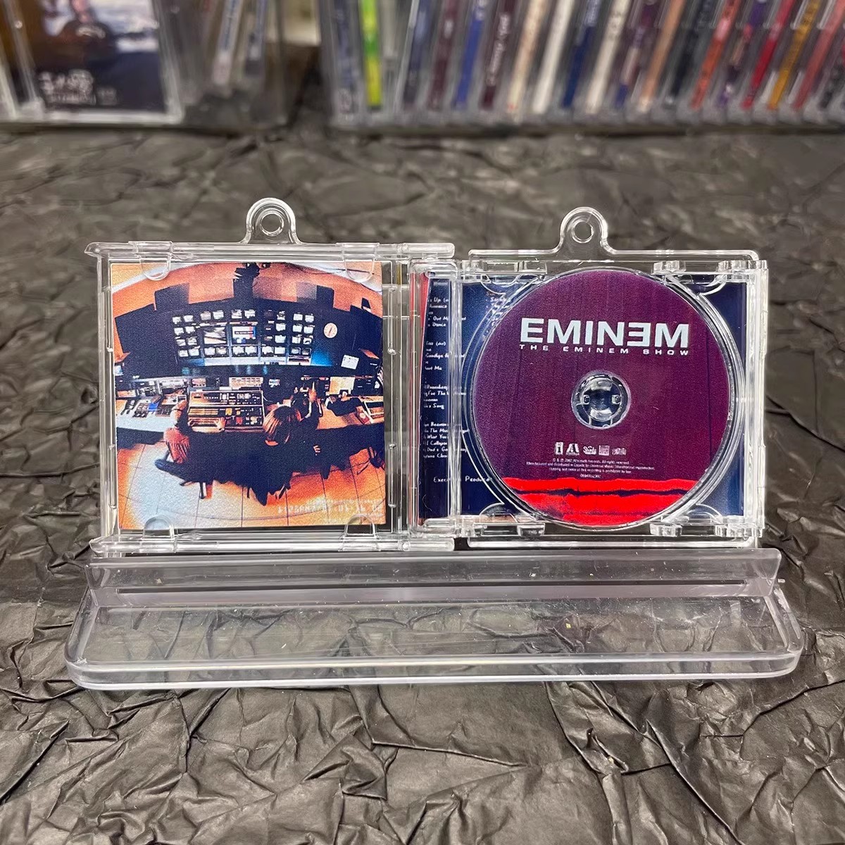 Hip hop Slim Shady MINI Music  - Street Fashion Rings 评论和价格