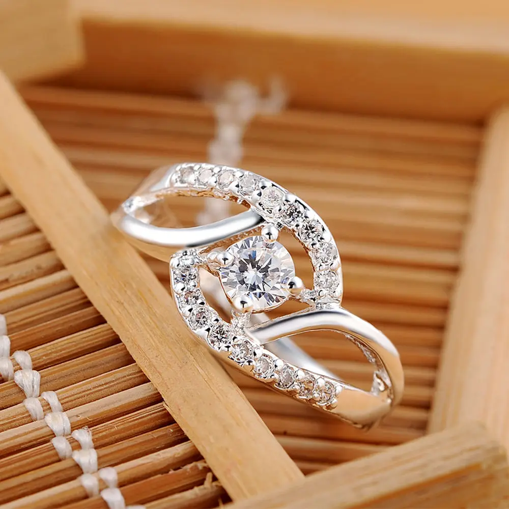 New streetwear 925 Sterling Si - Street Fashion Rings 评论和价格