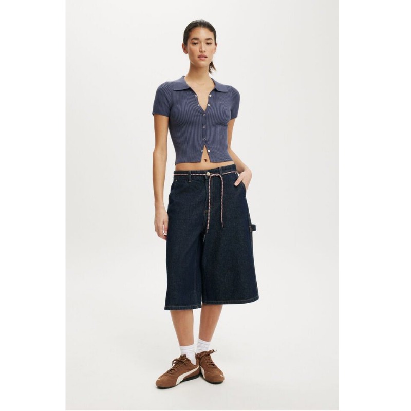 Plus Size Women's Loose Wide L - Street Fashion Jeans 评论和价格