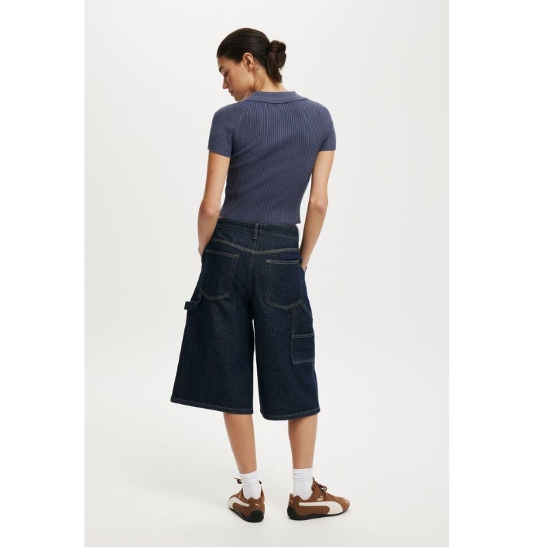 Plus Size Women's Loose Wide L - Street Fashion Jeans 评论和价格